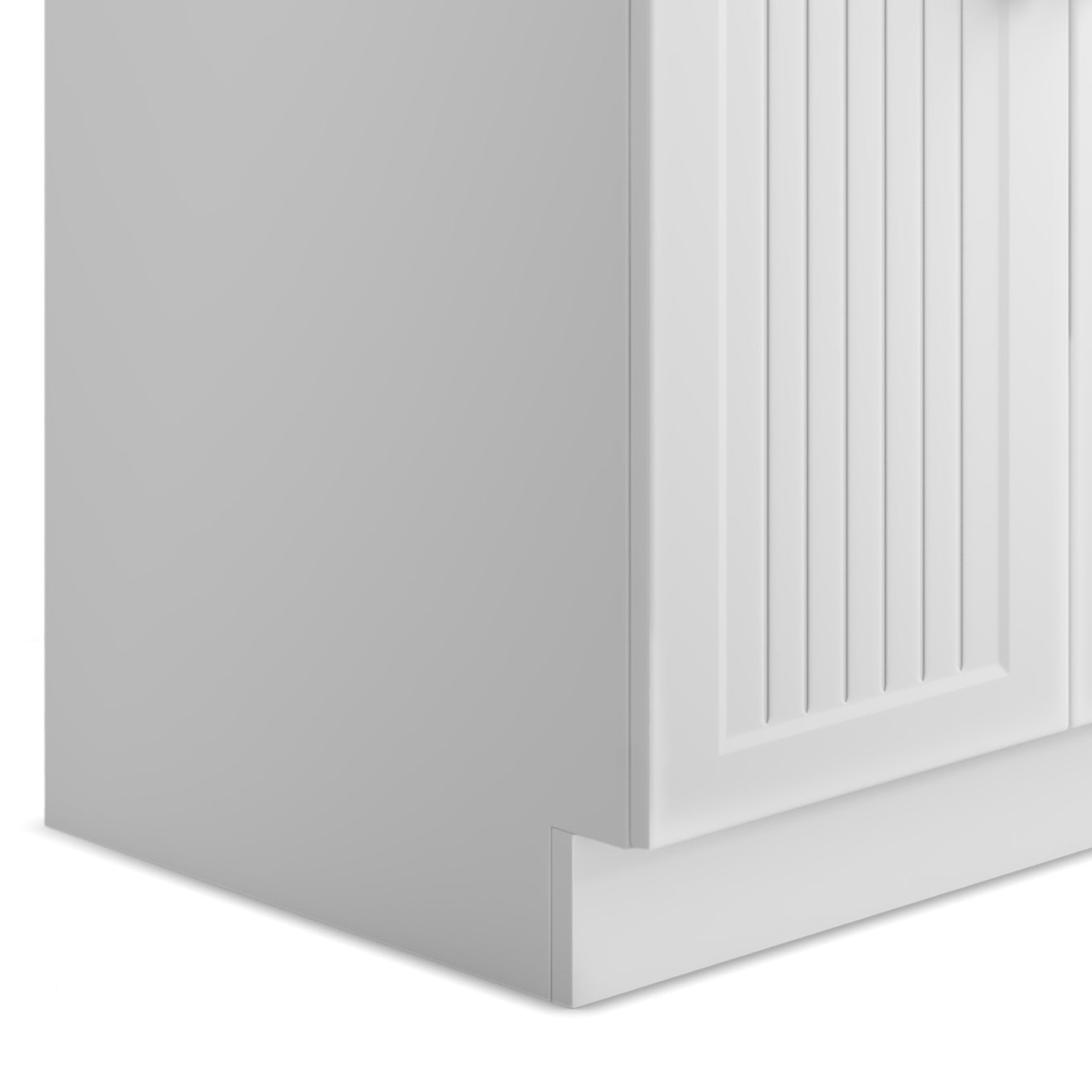 28in Stainless Steel White Laundry Cabinet with Faucet and Sink from Lordear