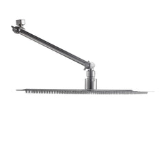 Lordear 12" Stainless Steel Shower Head Dripping with 11" Extension Shower Arm from Lordear