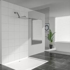 Lordear 12" Stainless Steel Shower Head Dripping with 11" Extension Shower Arm from Lordear