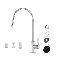Lordear Brass 360 Degree Rotating Booster Filter Kitchen Faucet from Lordear
