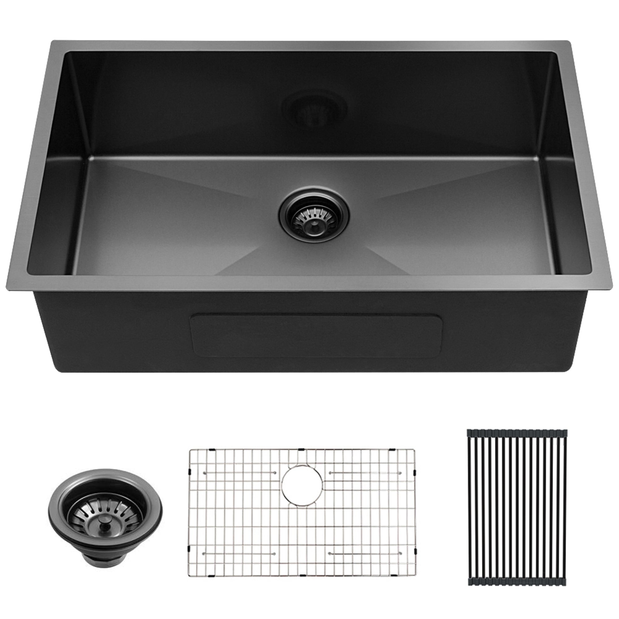 Lordear 28'' Stainless Steel Undermount Gunmetal Black Kitchen Sink  from Lordear