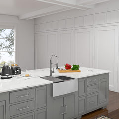 Lordear 27'' Stainless Steel Single Bowl Farmhouse Kitchen Sink from Lordear