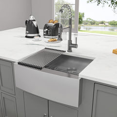 Lordear 27'' Stainless Steel Single Bowl Farmhouse Kitchen Sink from Lordear