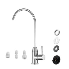 Lordear Brass 360 Degree Rotating Booster Filter Kitchen Faucet from Lordear