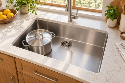 Kitchen Sink Drain Placement: Center vs. Rear Explained