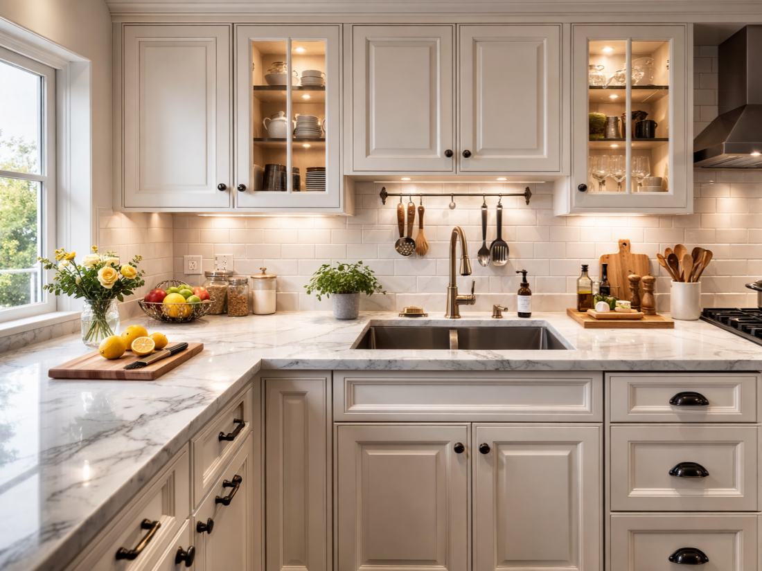 How to Repair a Cracked Kitchen Countertop?