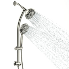 Lordear Stainless Steel Spa Rain Shower Head Combo