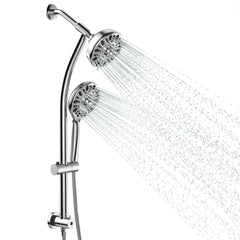 Lordear Stainless Steel Spa Rain Shower Head Combo