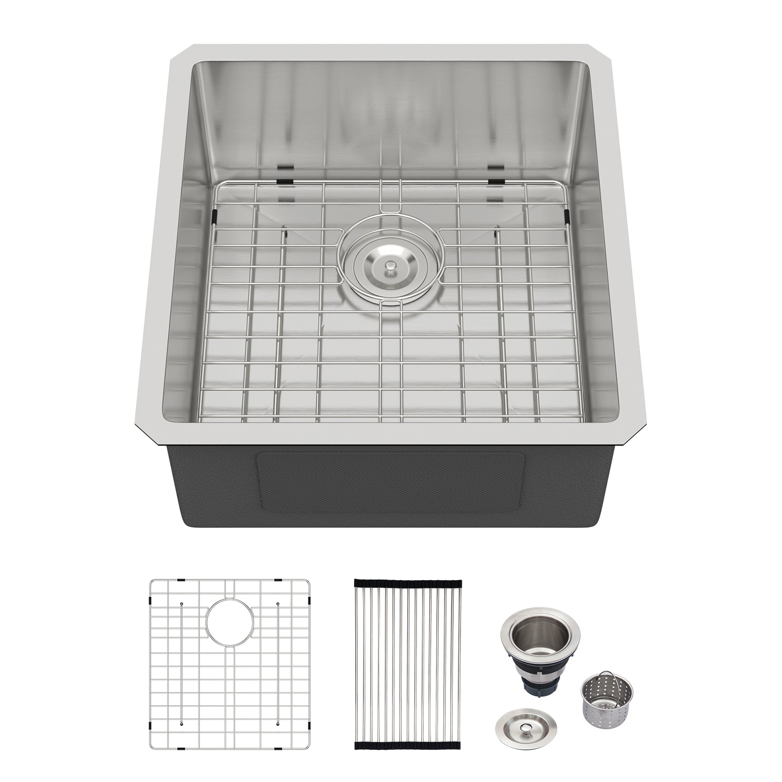 Lordear Stainless Steel Undermount Single Bowl Kitchen Sink  from Lordear