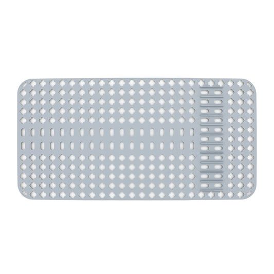 Lordear 28'' x 14'' Kitchen Sink Silicone Bottom Grid Heat Resistant Silicone Mat