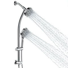 Lordear Stainless Steel Spa Rain Shower Head Combo