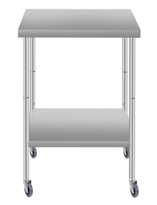 Commercial Work Table for Restaurant and Home Stainless Steel Kitchen Prep Table with Under Shelf（副本）  from Lordear