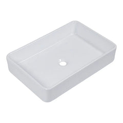 Lordear Ceramic Drop-in Rectangle Vessel Bathroom Sink  from Lordear