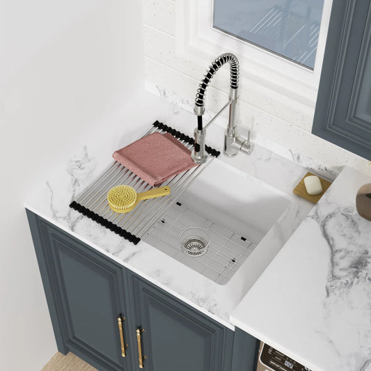 Lordear 24'' Undermount Laundry Sink