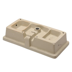 Lordear White Ceramic Undermount Rectangular Bathroom Sink  from Lordear