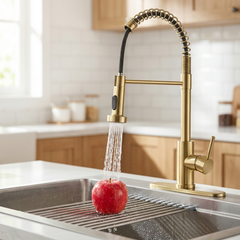 Lordear Pull-down gold faucet