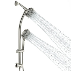 Lordear Stainless Steel Spa Rain Shower Head Combo