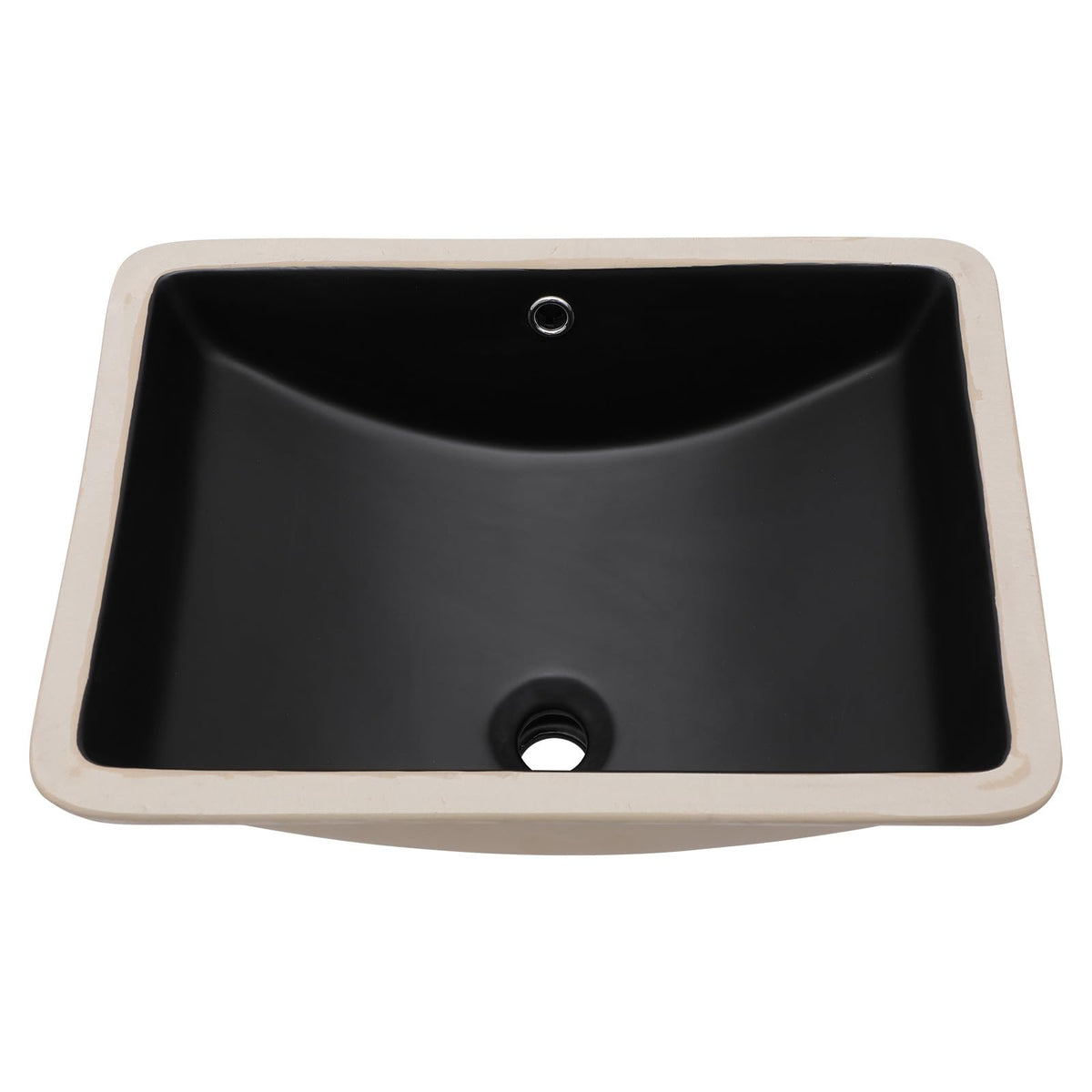 Lordear 21'' Undermount Black Bathroom Sink