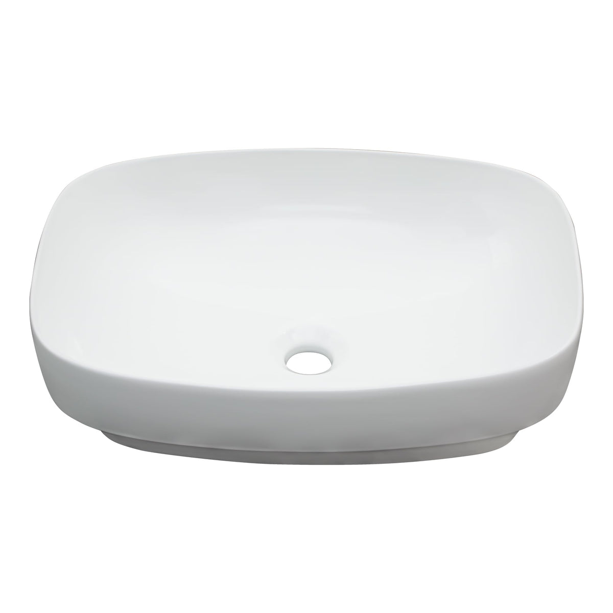 Lordear 20 x 15 Inch Vessel Sink Bathroom Semi Recessed Sinks