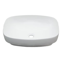 Lordear 20 x 15 Inch Vessel Sink Bathroom Semi Recessed Sinks