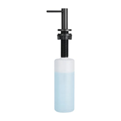 Built in Soap Dispenser for Kitchen Sink Stainless Steel with 17oz Bottle