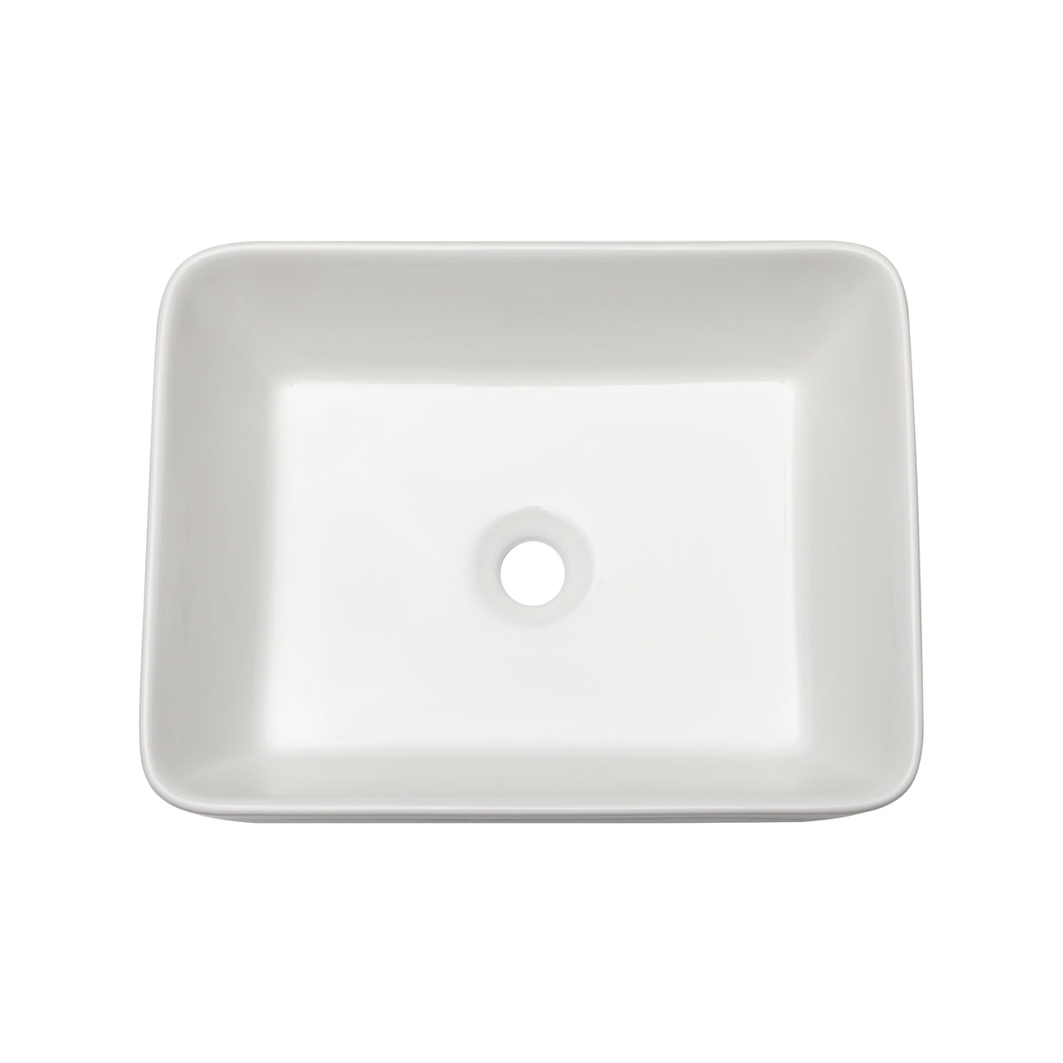 Lordear 19x15 Inch Bathroom Vessel Ceramic Sink