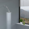 Lordear 11'' Shower Head Extension Arm, Solid Stainless Steel & Brass