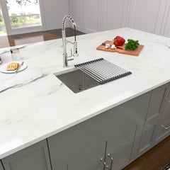 Lordear Undermount Single Bowl Stainless Steel Bar Sink