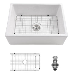 Lordear 28''  Farmhouse Kitchen Sink Single Bowl