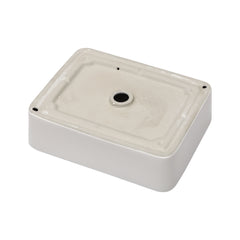 Lordear 19x15 Inch White Bathroom Vessel Sink