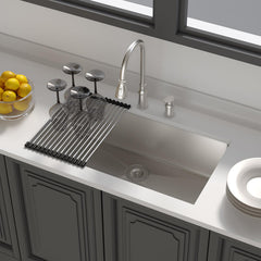 Lordear 36'' Undermount Kitchen Sink Single Bowl