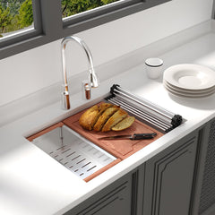 Lordear 27'' Stainless Steel Undermount Workstation Kitchen Sink