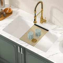 Lordear 32-Inch Undermount Kitchen Sink Single Bowl