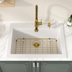 Lordear 30-Inch Drop-In Kitchen Sink Single Bowl