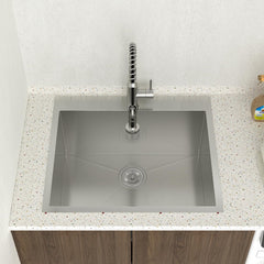Lordear 25x22 Inch Drop-In Laundry Sink