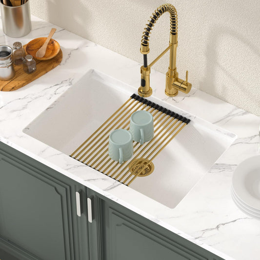 Lordear 28-Inch Undermount Kitchen Sink Single Bowl
