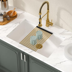 Lordear 28-Inch Undermount Kitchen Sink Single Bowl