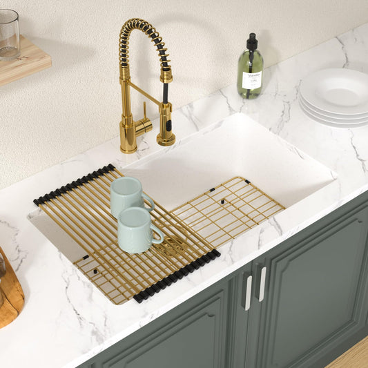 Lordear 33-Inch Undermount Kitchen Sink Single Bowl
