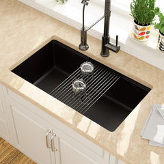 Lordear 32-Inch Undermount Kitchen Sink Single Bowl