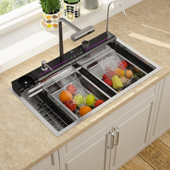 Lordear 33 Inch Drop-In Kitchen Sink