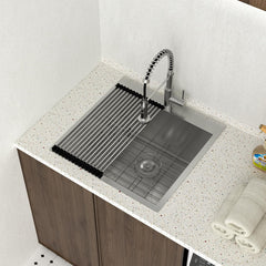 Lordear 22x22 Inch Drop-In Laundry Sink