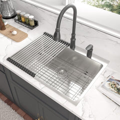 Lordear 33 '' Drop In Kitchen Sink Single Bowl