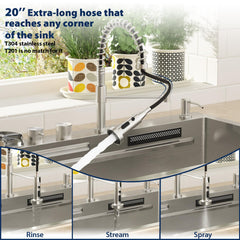 Lordear 30 Inch Drop-In Kitchen Sink
