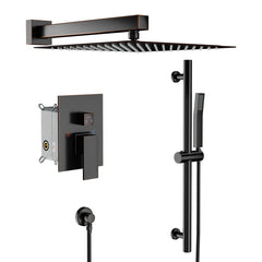 Lordear Stainless Steel Wall Mounted High Pressure Shower System Faucet Set  from Lordear