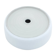 Lordear 16'' x 16'' Ceramic Topmount Round Bathroom Vessel Sink