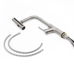 Lordear Stainless Steel Four-Function Pull-Down Sprayer Kitchen Faucet  from Lordear