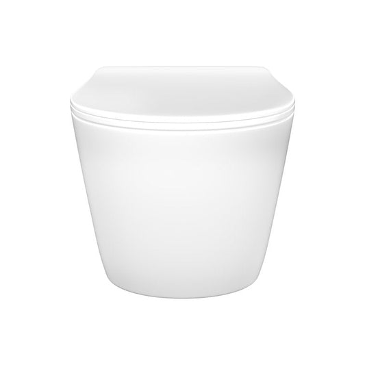 Lordear Ceramic White Round Mounted Wall Hung Toilet  from Lordear