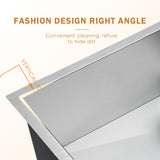 Lordear Undermount Sink 30 Inch - Stainless Steel Single Bowl Kitchen Sink | Lordear