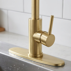 Lordear Pull-down gold faucet