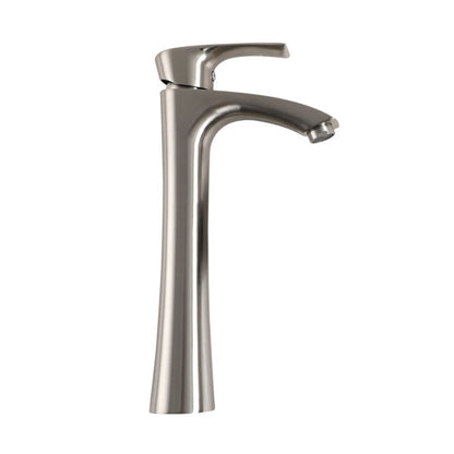 Lordear Single Hole Bathroom Faucet, Single Handle Bathroom Faucet, Bathroom Sink Faucet-Brushed Nickel  from Lordear